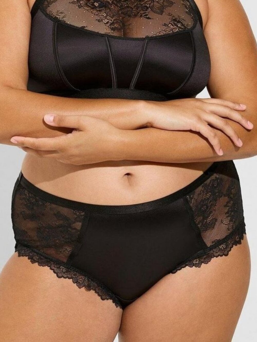 Torrid Retro Lace Cheeky with Lace Up Detail